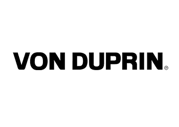 Von Duprin" brand logo in black text.